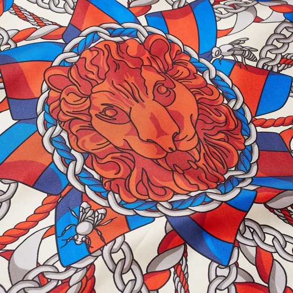 GUCCI PATCH POCKET BOWLING SHIRT LIGHT BLUE - Picture 13 of 16